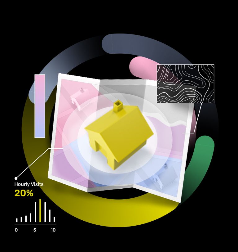 Conceptual visualization of Location Intelligence